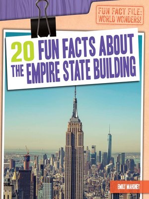 cover image of 20 Fun Facts About the Empire State Building